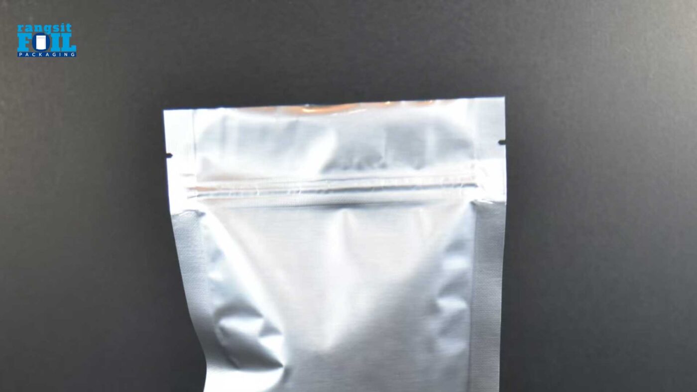 Silver Aluminum Foil for Zip Mylar Bag Stand-Up